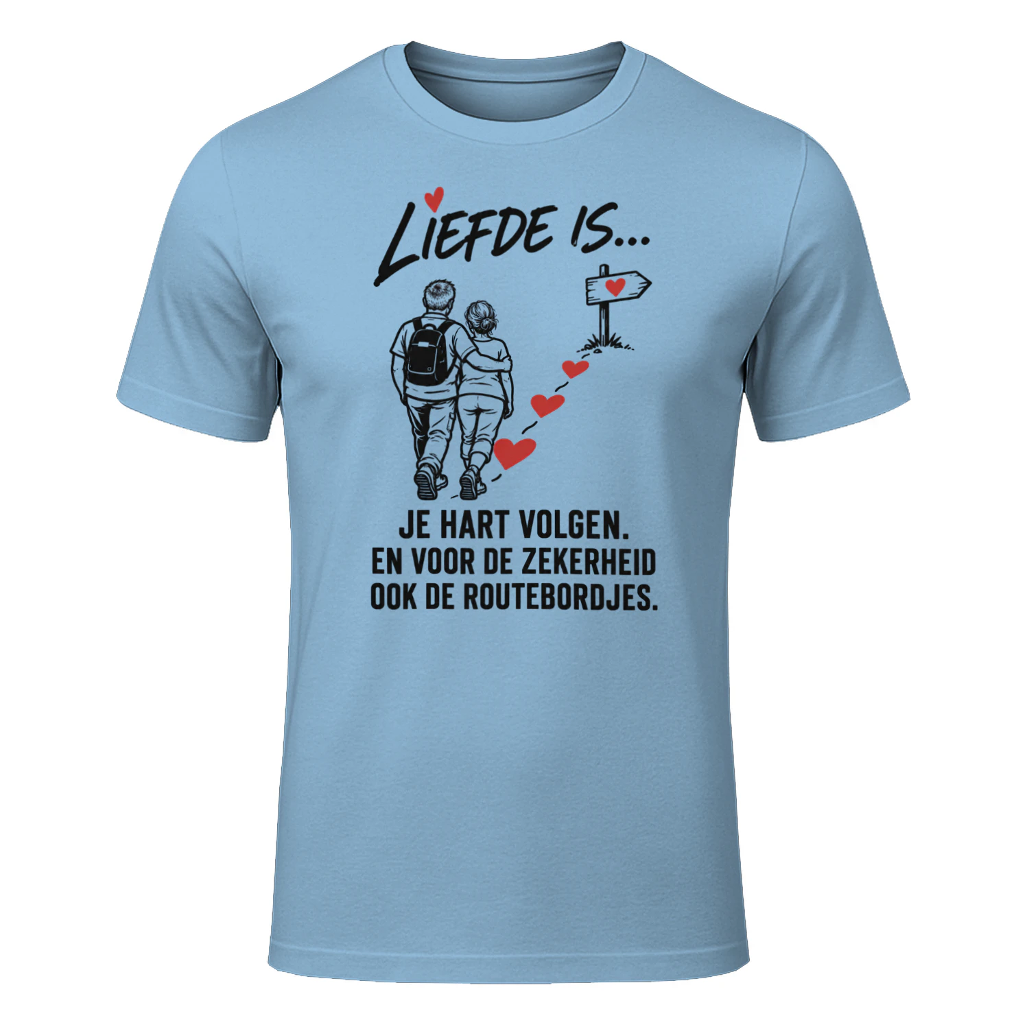 Liefde Is Wandelen T-shirt