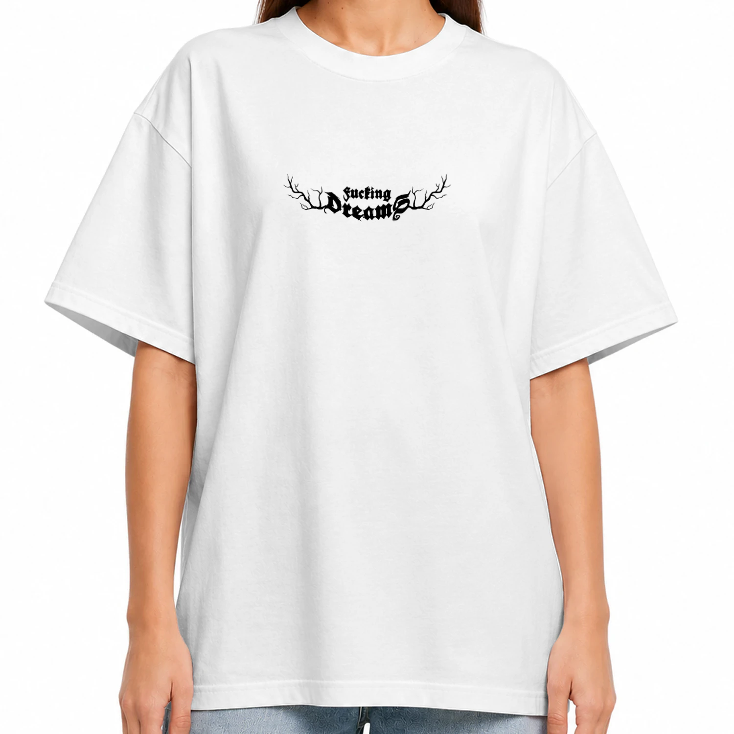 "Heavyweight King" - Premium Oversized T-Shirt mit Schwerer Baumwolle
