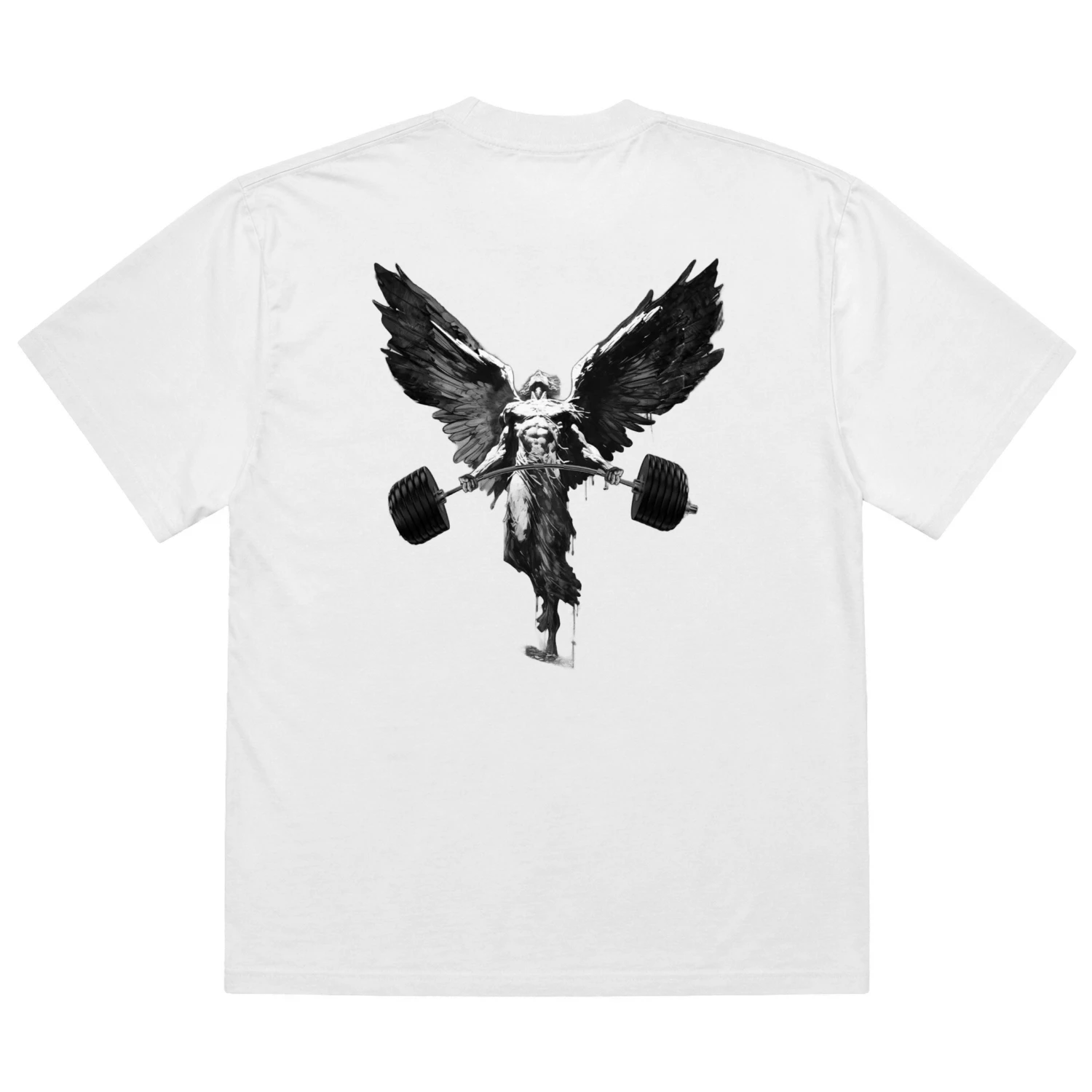 "Heavyweight King" - Premium Oversized T-Shirt mit Schwerer Baumwolle