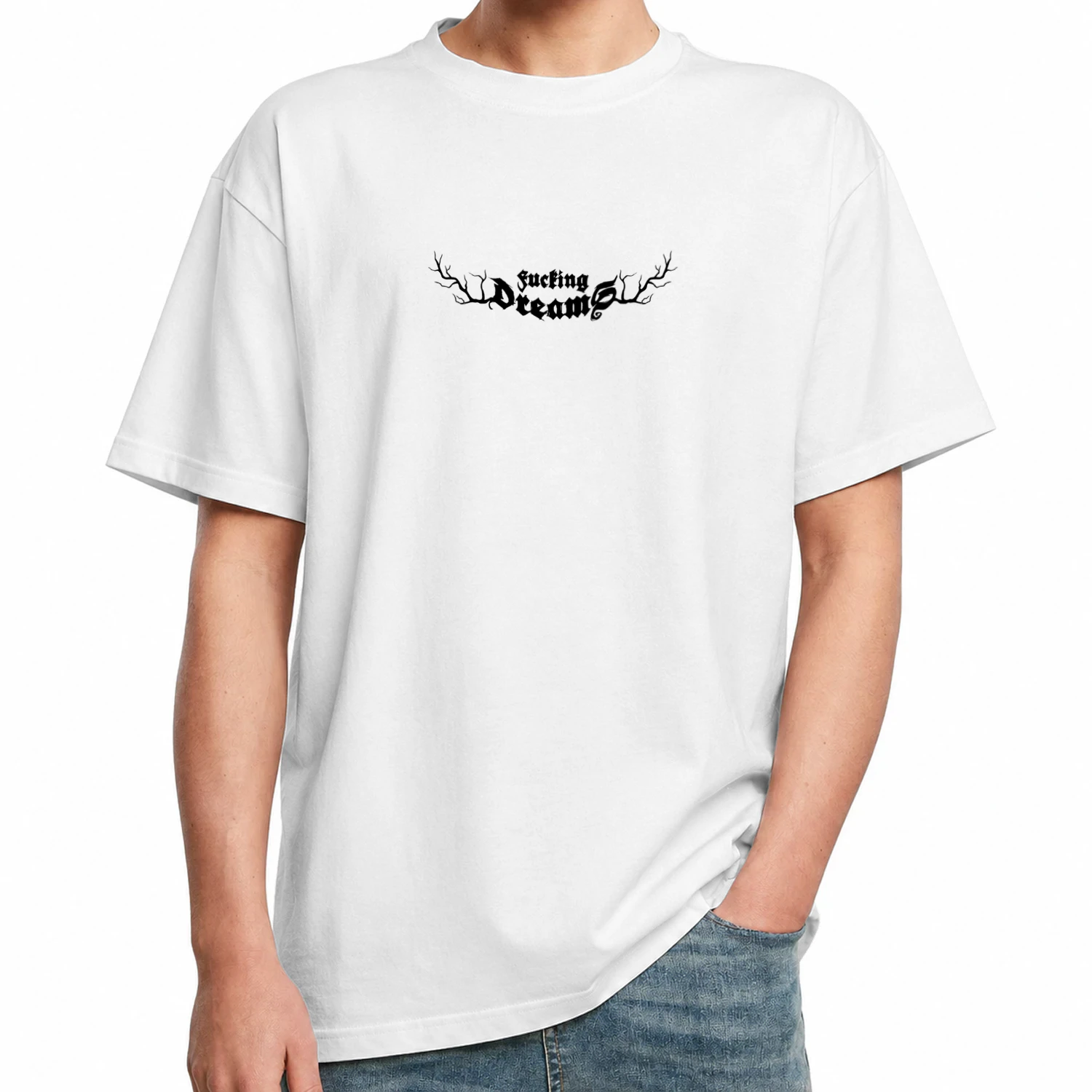 "Heavyweight King" - Premium Oversized T-Shirt mit Schwerer Baumwolle