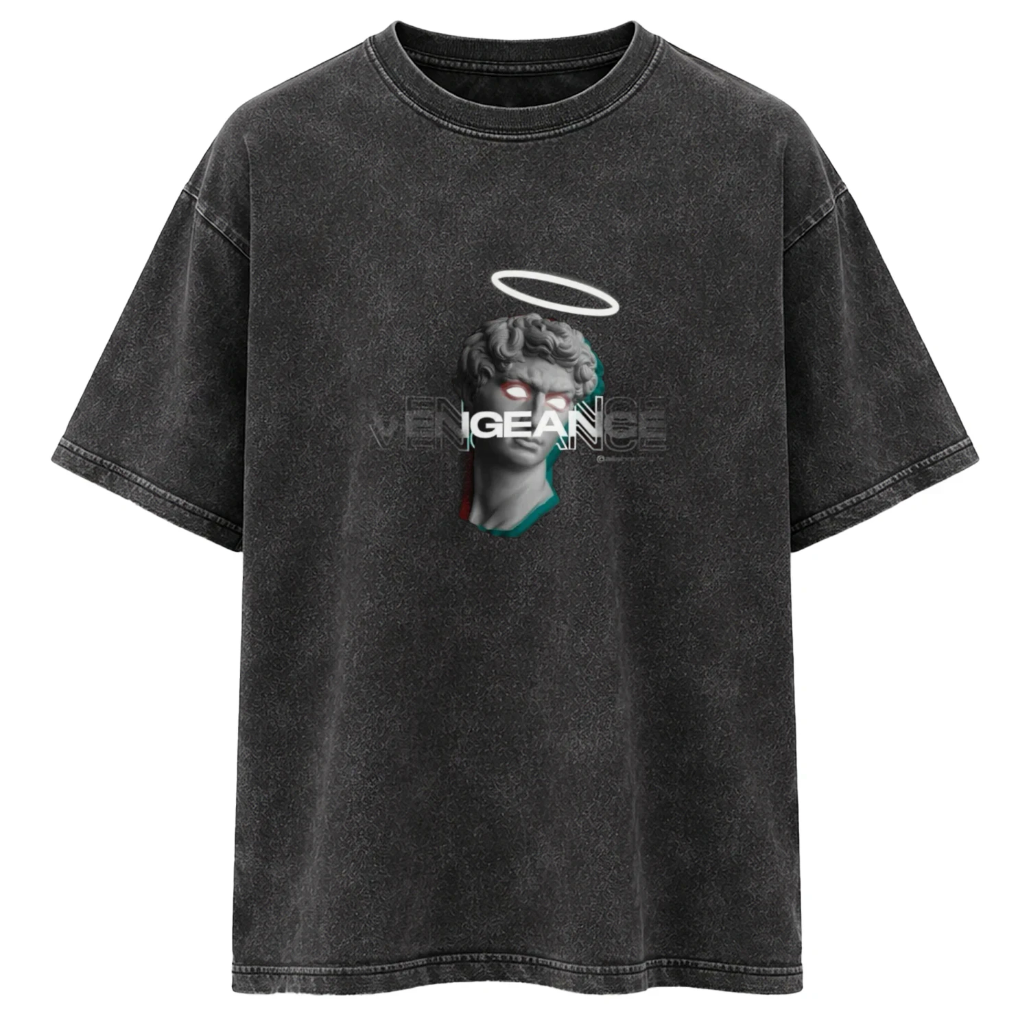 Vanguard" Premium Acid Wash Oversized Tee