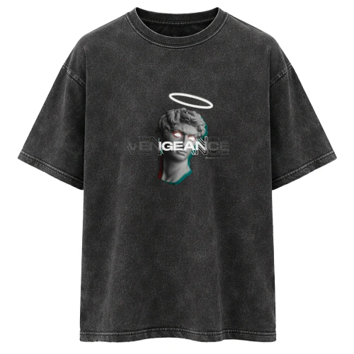Vanguard" Premium Acid Wash Oversized Tee
