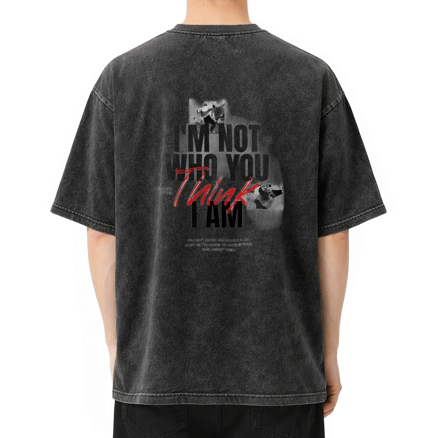 Vanguard" Premium Acid Wash Oversized Tee