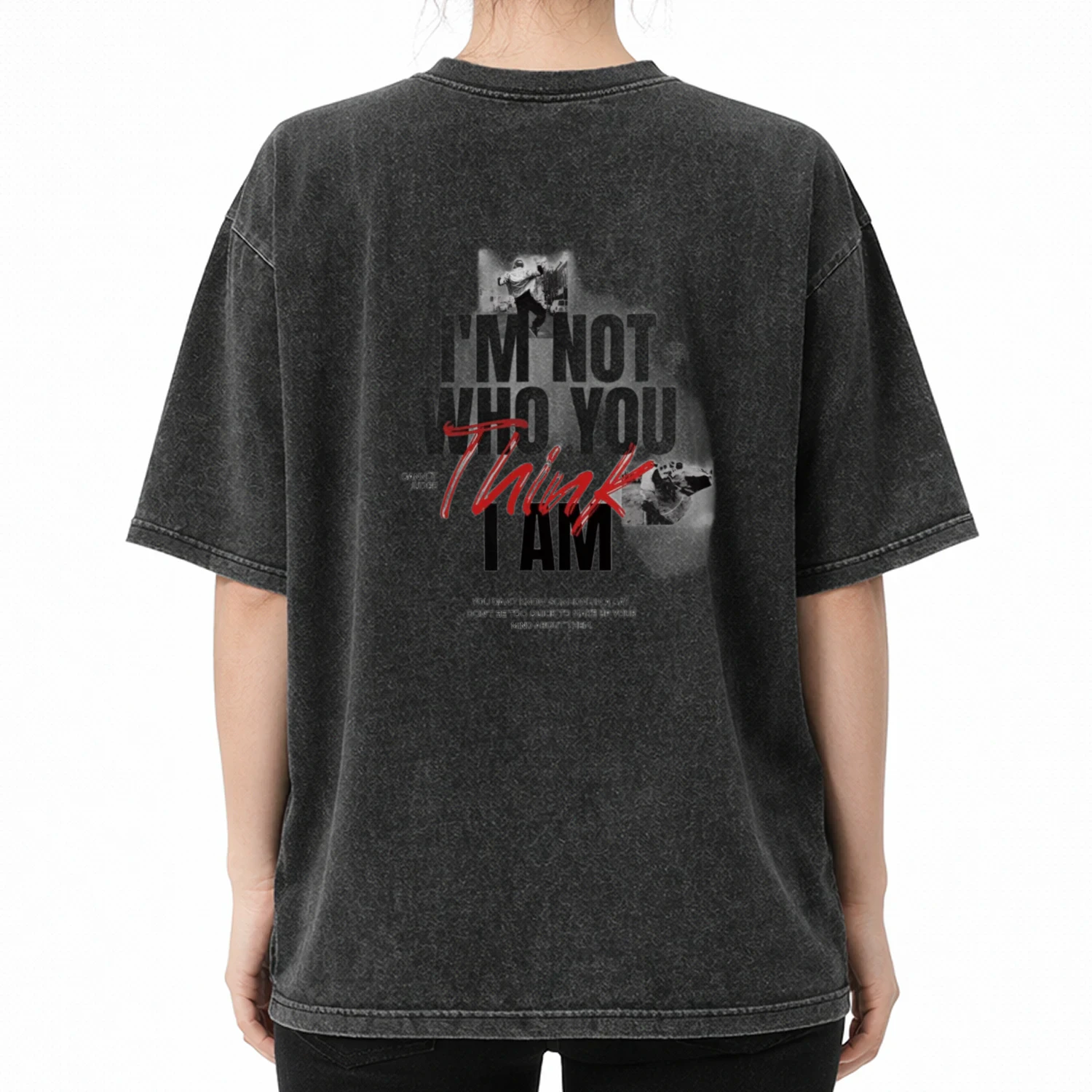 Vanguard" Premium Acid Wash Oversized Tee