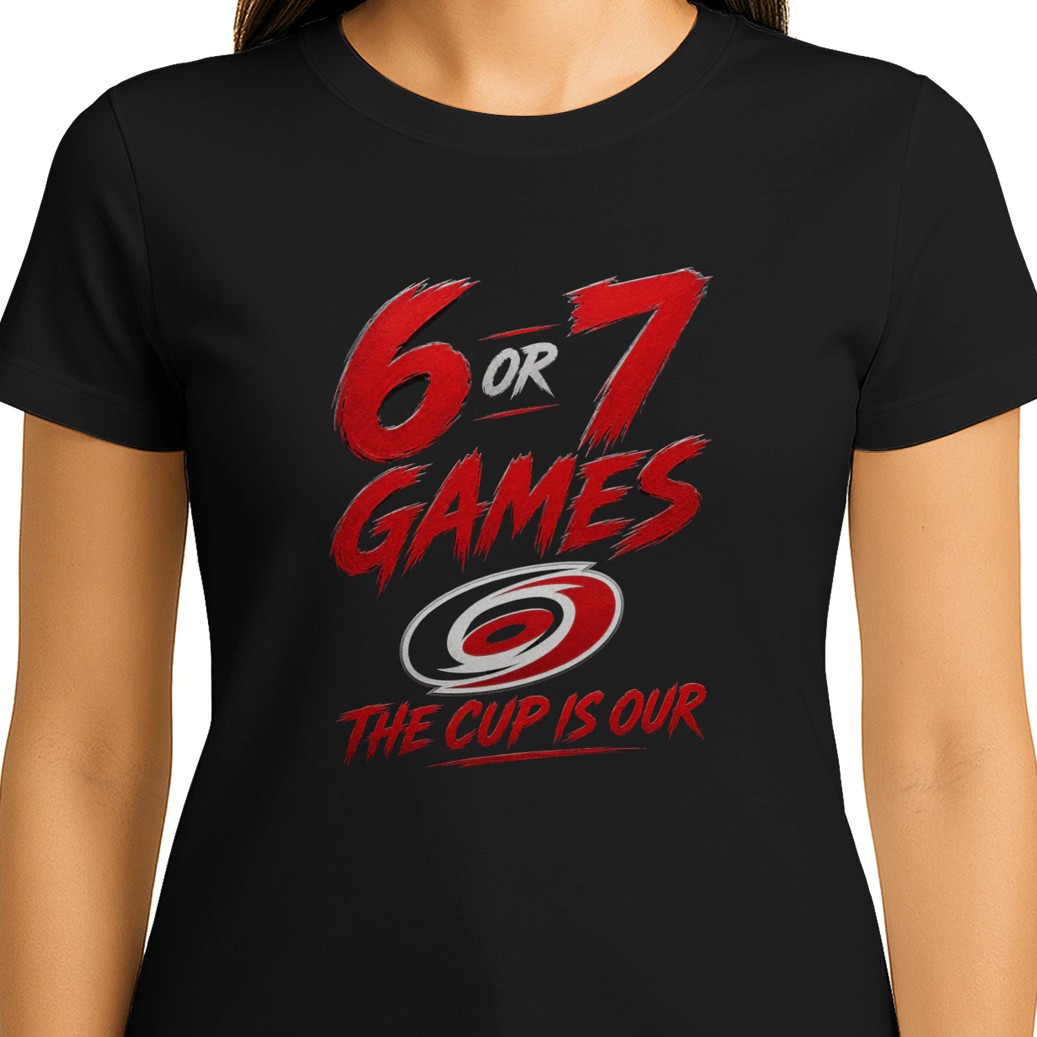 Carolina Hurricanes 6 Or 7 Games The Cup Is Our Playoff Hockey Shirt