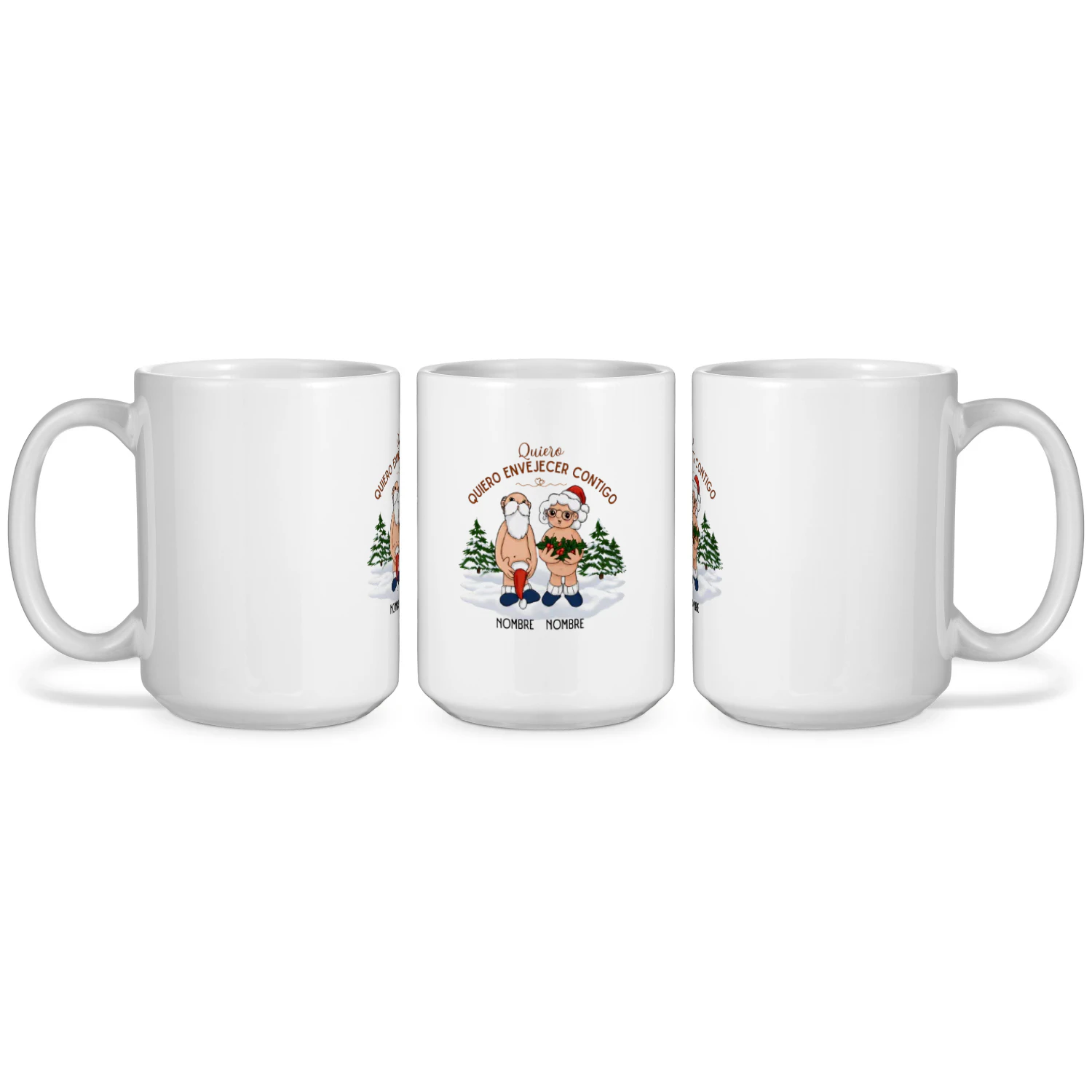 White Ceramic Mug 15oz