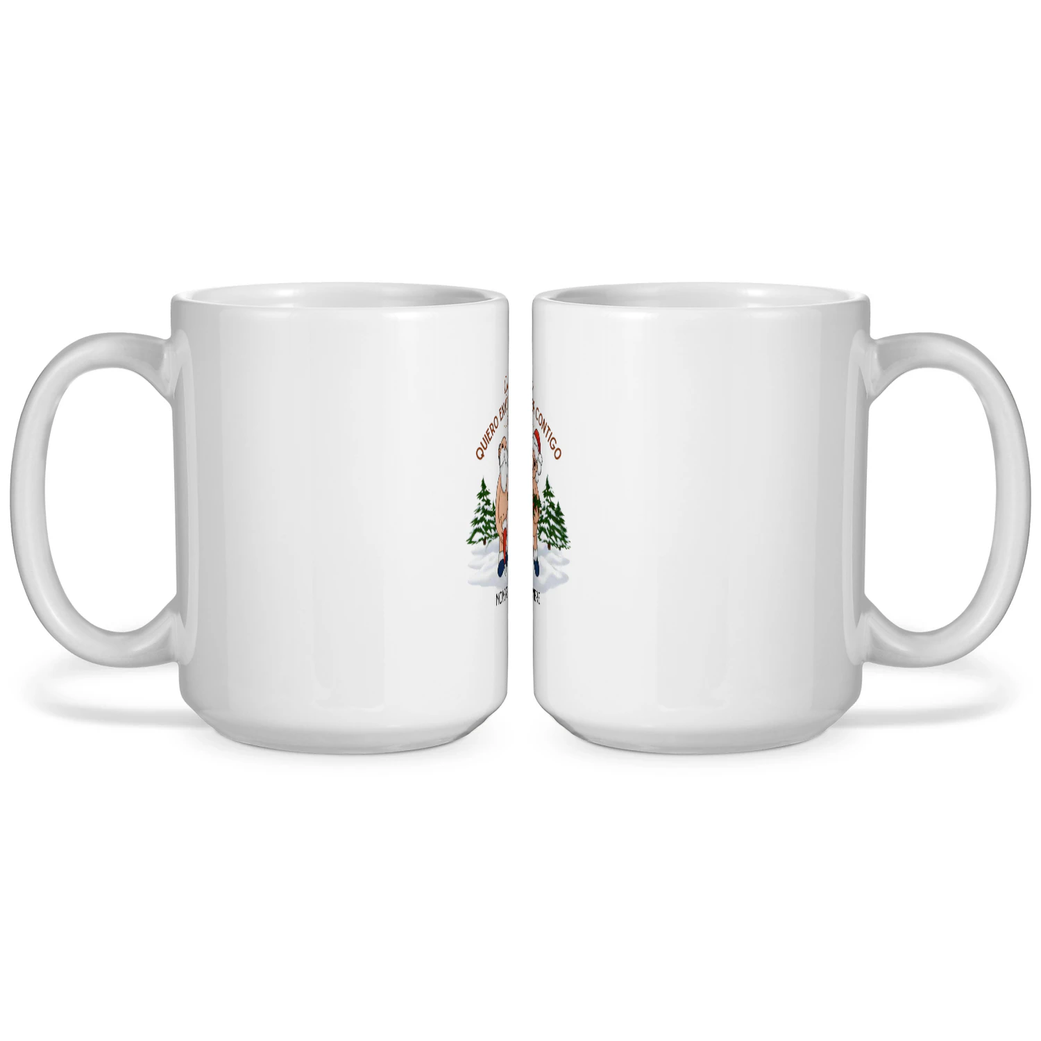 White Ceramic Mug 15oz