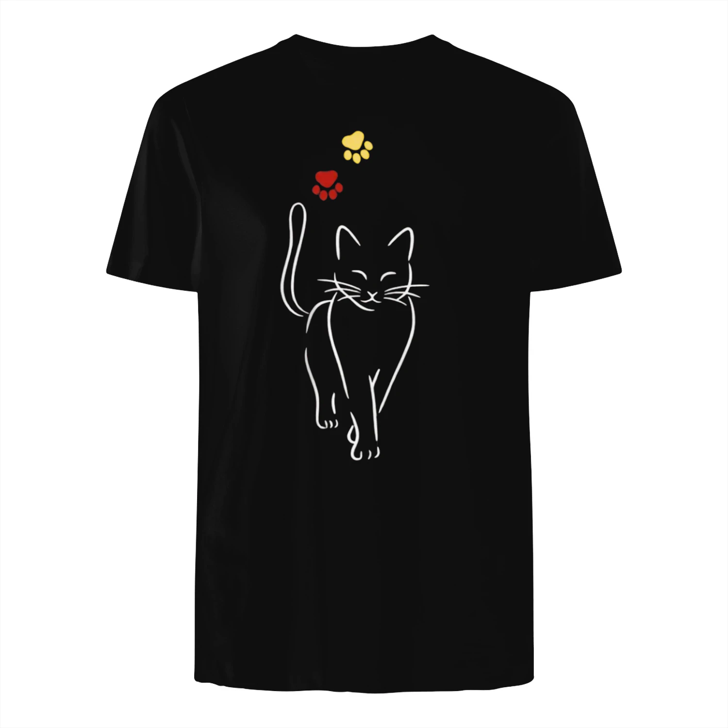 Round Neck Fashion Print T-Shirt