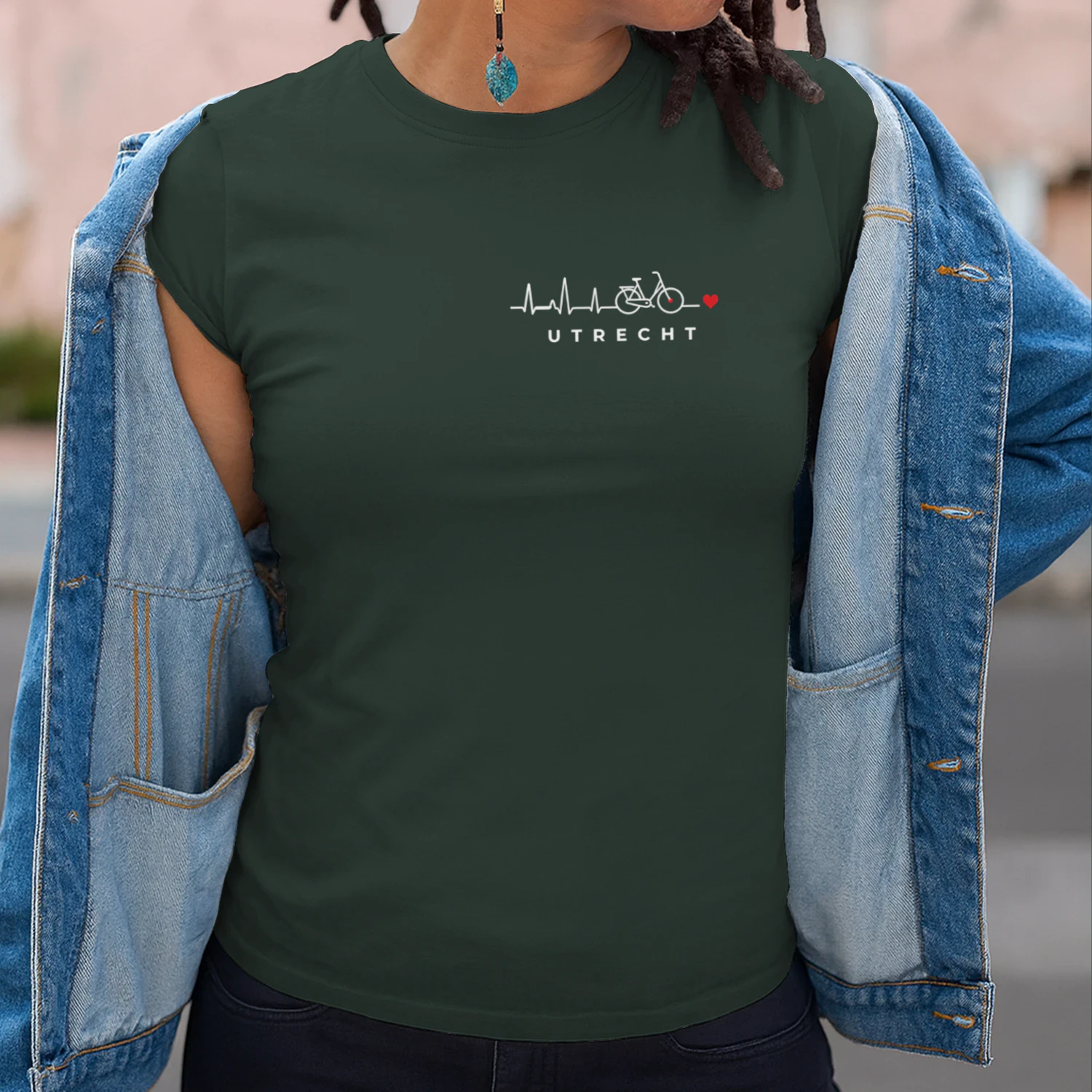 Cycling T-shirt, Cyclist Shirt, Pocket Bicycle T-Shirt, Biker Shirts, Minimalist Bicycle Tee, Bicycle Shirt, Biking Shirt