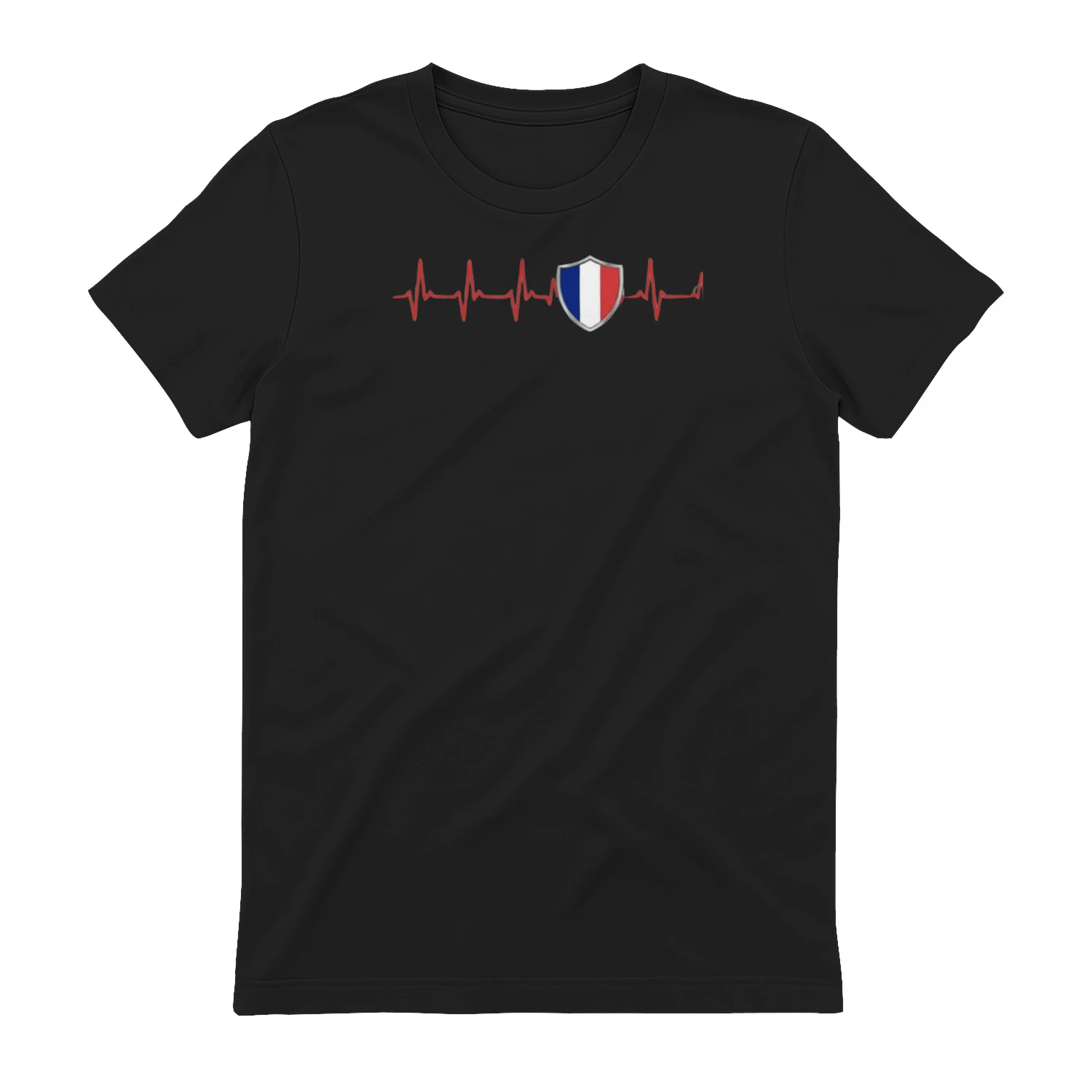 T-shirt Premium "Mon Cœur Bat pour la France" 🇫🇷 - Édition Limitée