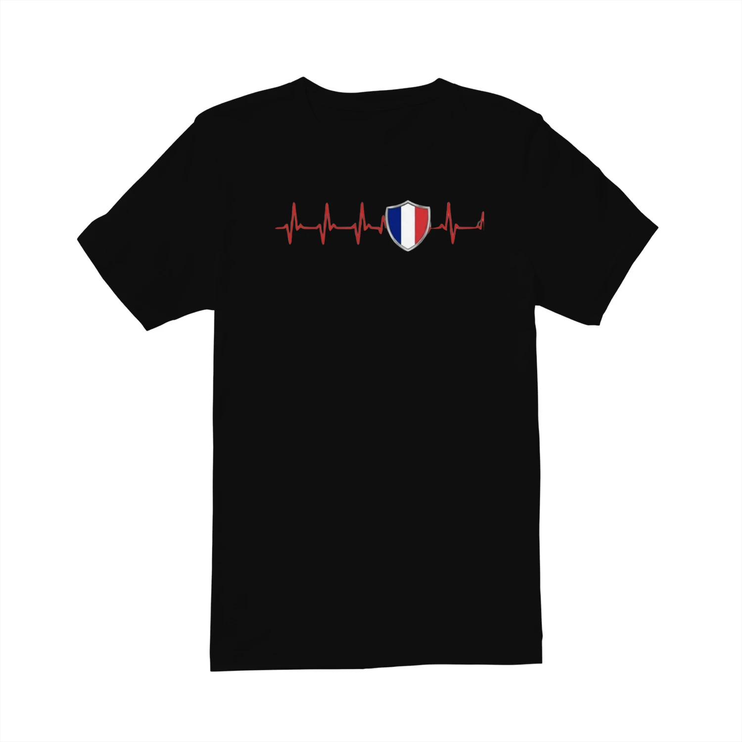 T-shirt Premium "Mon Cœur Bat pour la France" 🇫🇷 - Édition Limitée