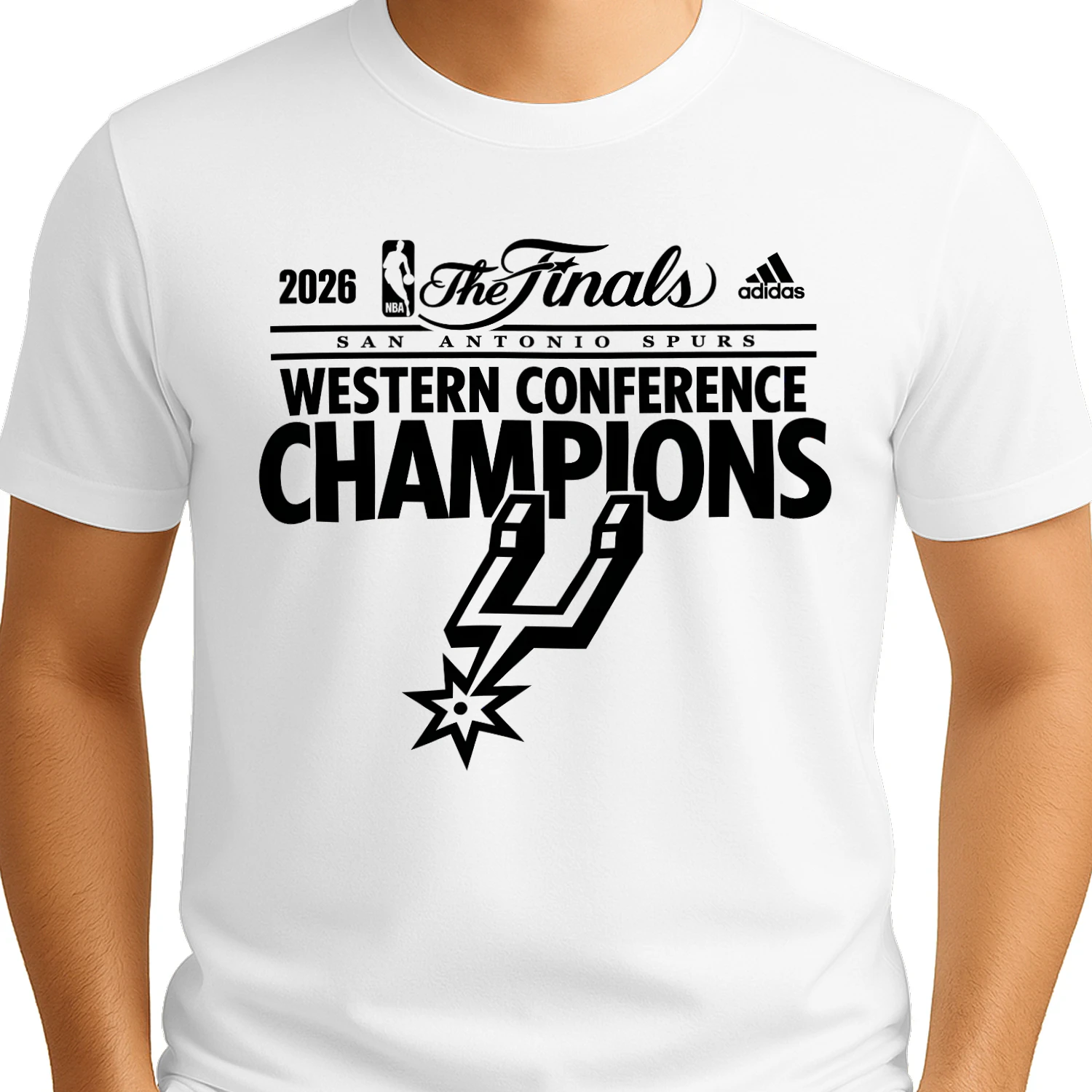San Antonio Spurs 2026 Western Conference Champions - NBA Finals T-shirt