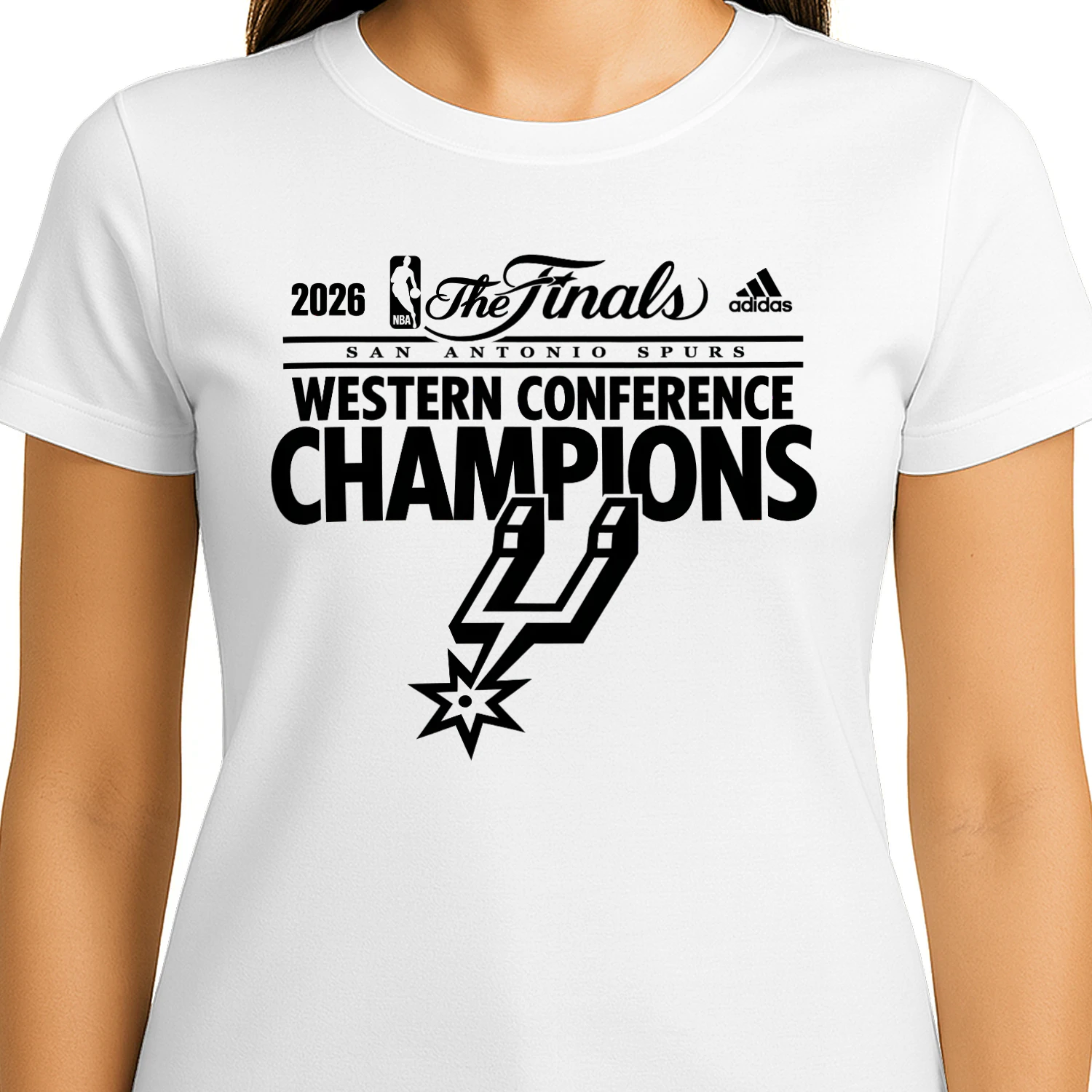 San Antonio Spurs 2026 Western Conference Champions - NBA Finals T-shirt