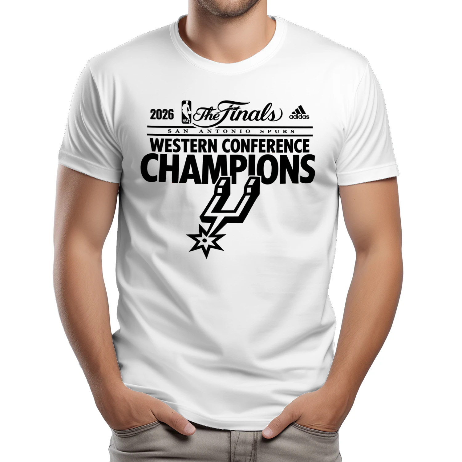 San Antonio Spurs 2026 Western Conference Champions - NBA Finals T-shirt