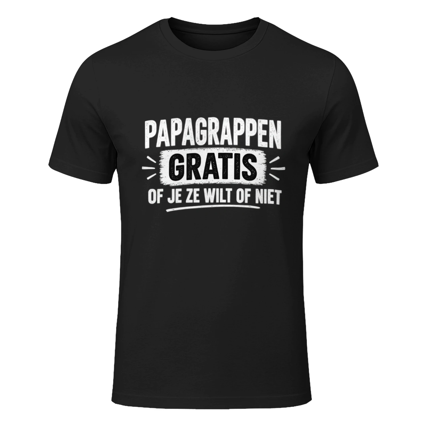 Papagrappen Gratis T-Shirt – Grappig Papa Shirt & Cadeau voor Vader