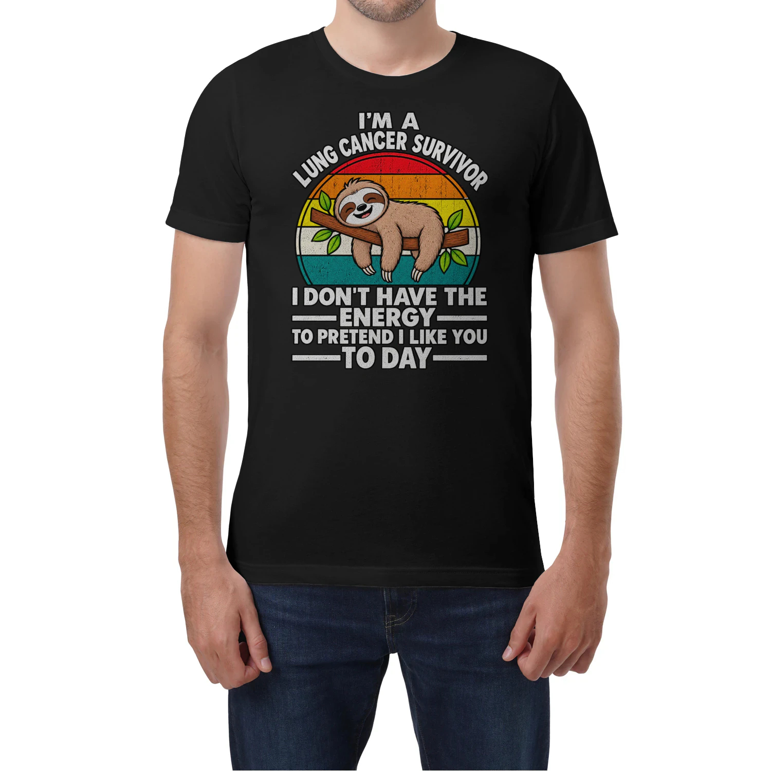 Lung Cancer Survivor Sloth – No Energy Today