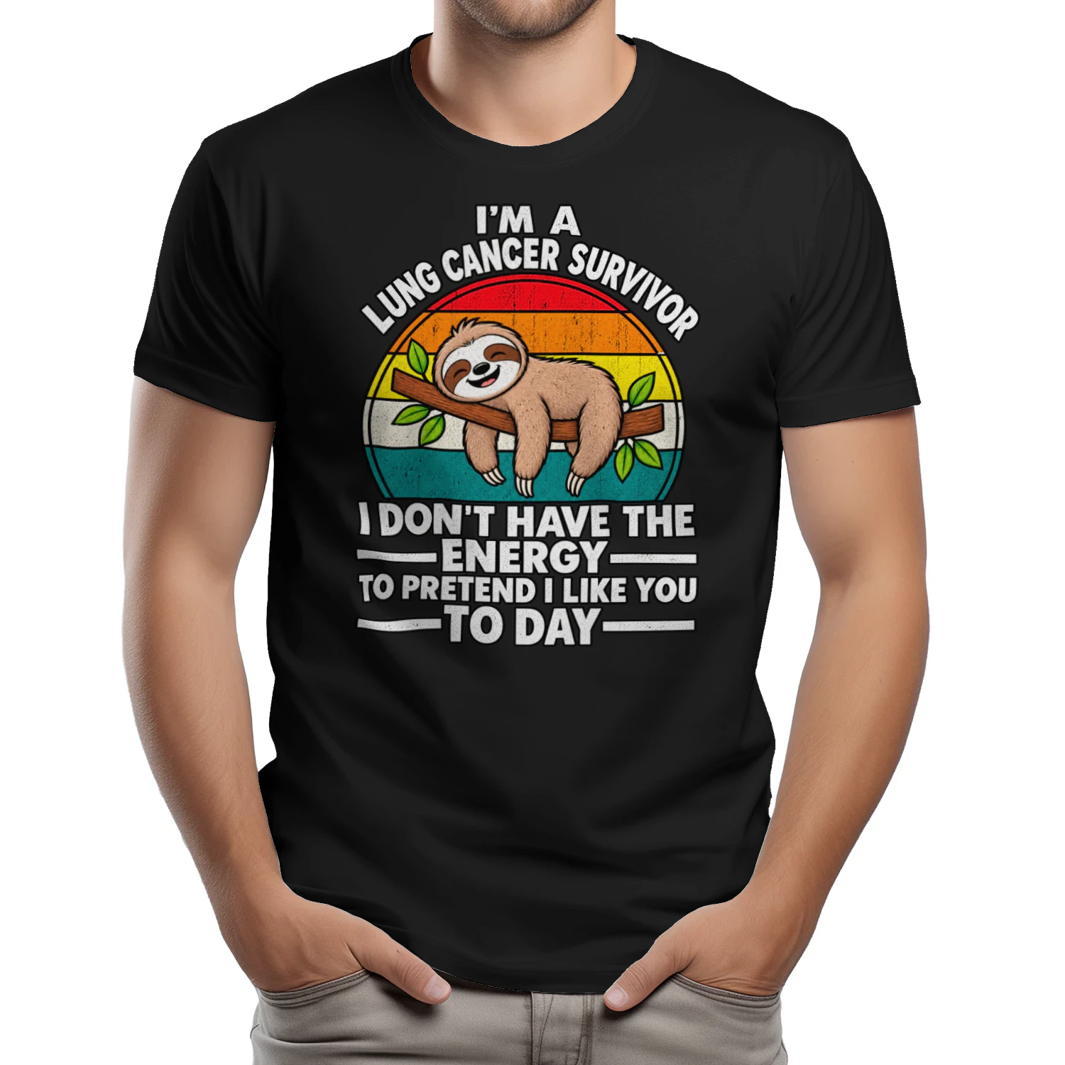 Lung Cancer Survivor Sloth – No Energy Today