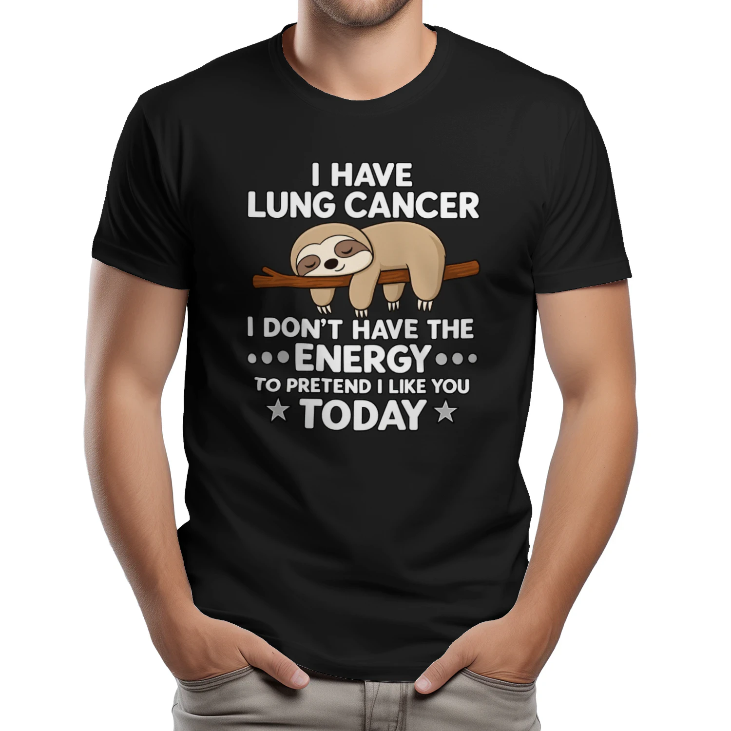 I Have Lung Cancer – I Don’t Have the Energy Today Sloth