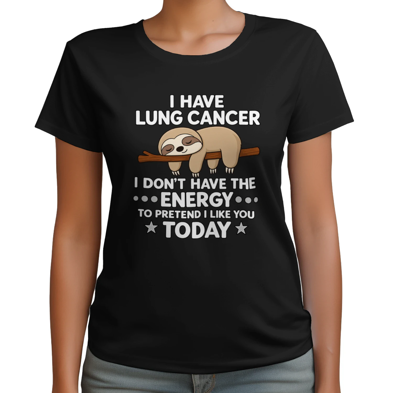 I Have Lung Cancer – I Don’t Have the Energy Today Sloth