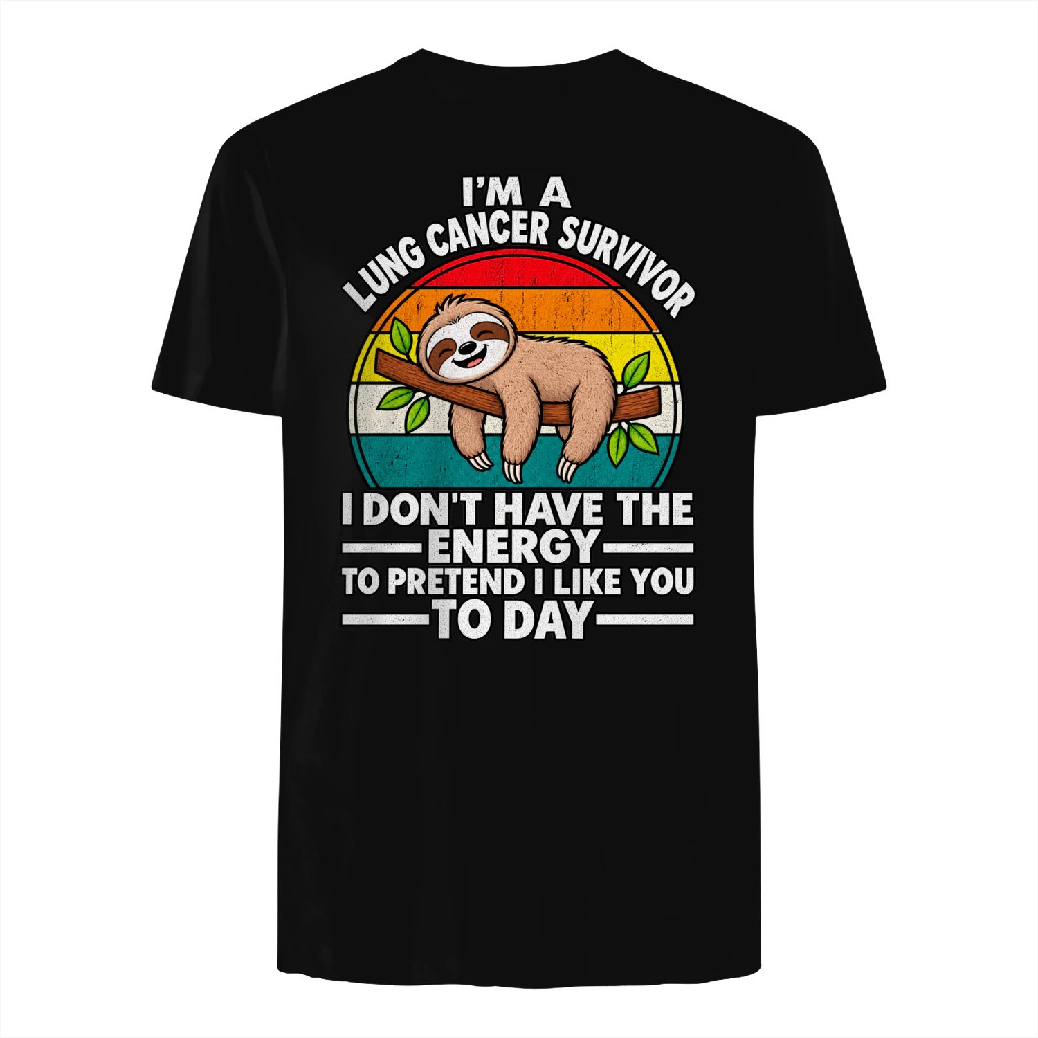 Lung Cancer Survivor Sloth – No Energy Today