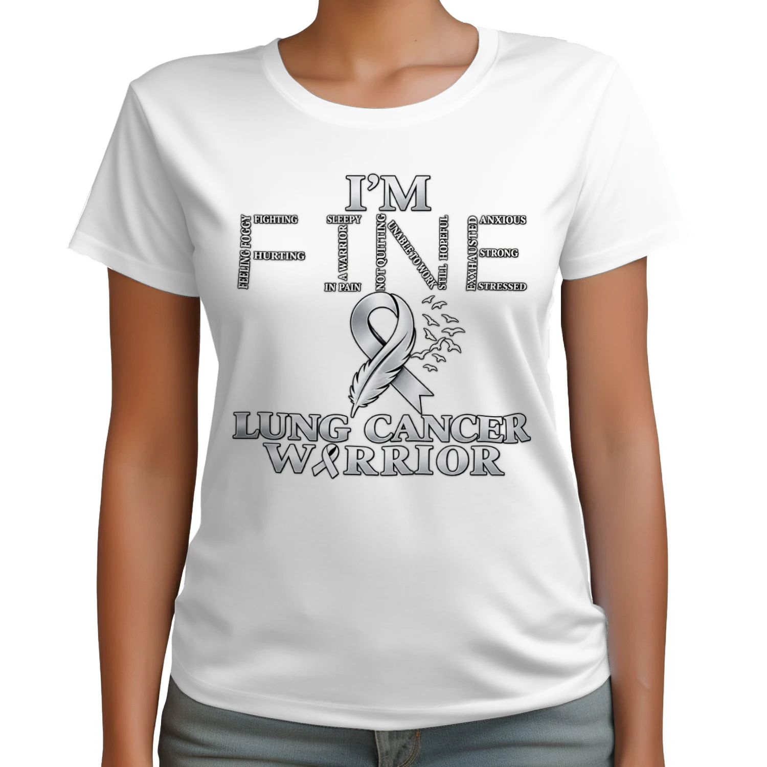 Most People Fake Being Sick – I Fake Being Well Lung Cancer Awareness