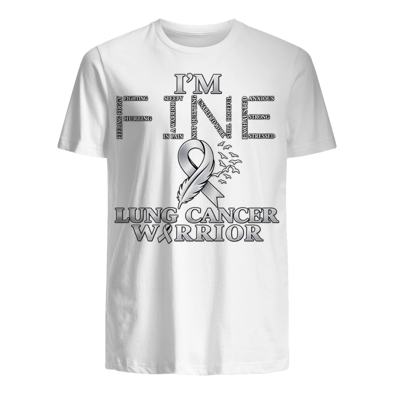 Most People Fake Being Sick – I Fake Being Well Lung Cancer Awareness
