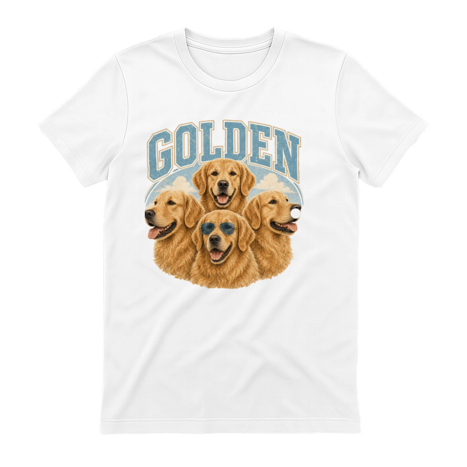 Golden Retriever Family T-Shirt – Cute Dog Lover Shirt