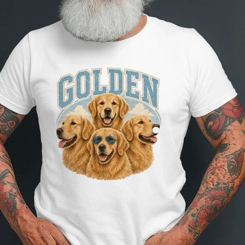 Golden Retriever Family Shirt