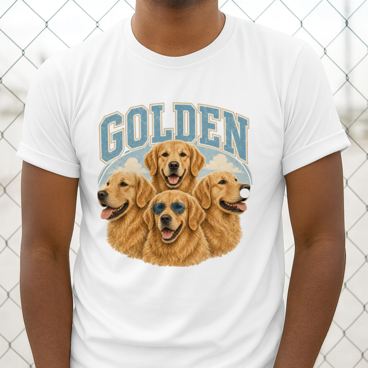 Golden Retriever Family T-Shirt – Cute Dog Lover Shirt