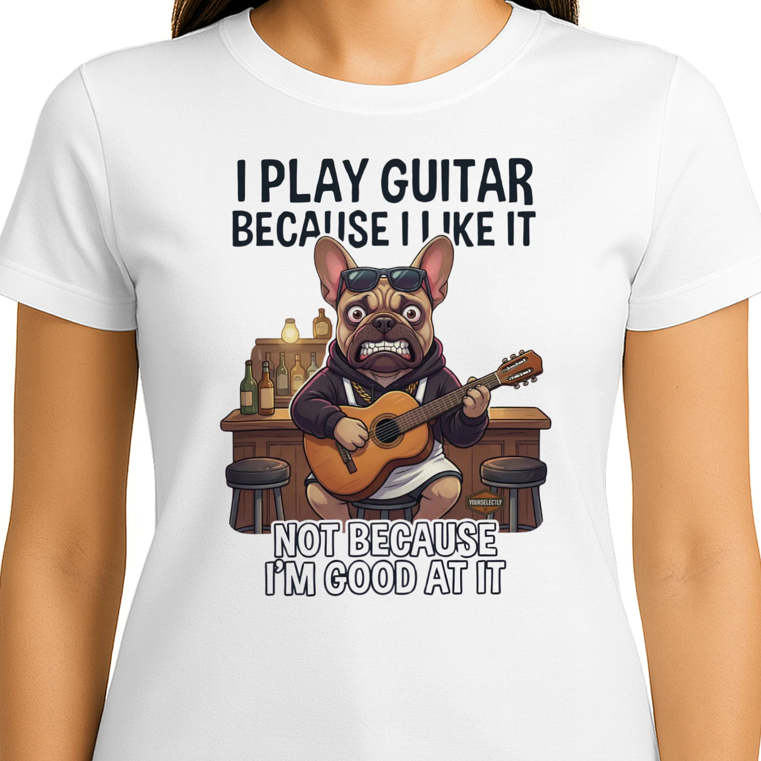 T-shirt-The "Honest Player" Frenchie Tee