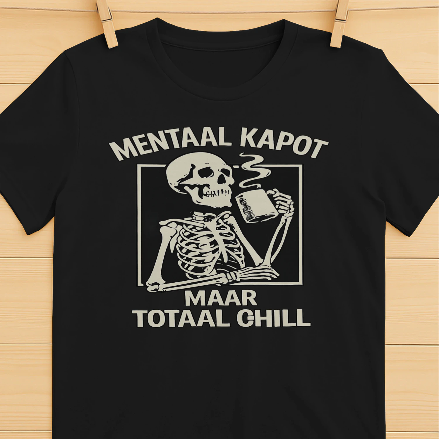 Mentaal kapot maar totaal ghill