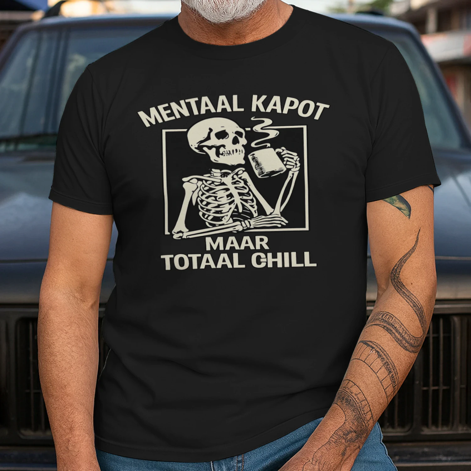Mentaal kapot maar totaal ghill