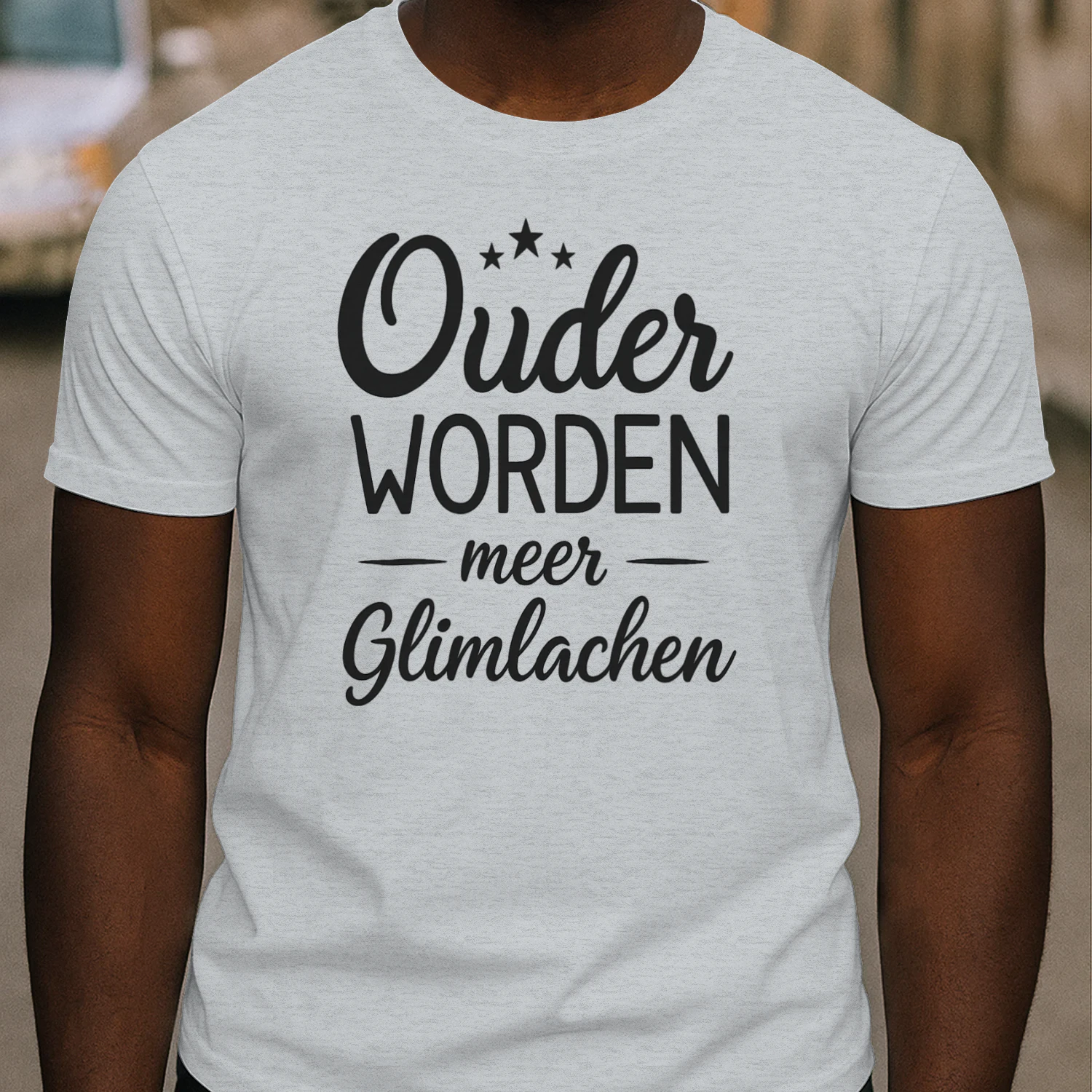 Ouder worden meer glimlachen