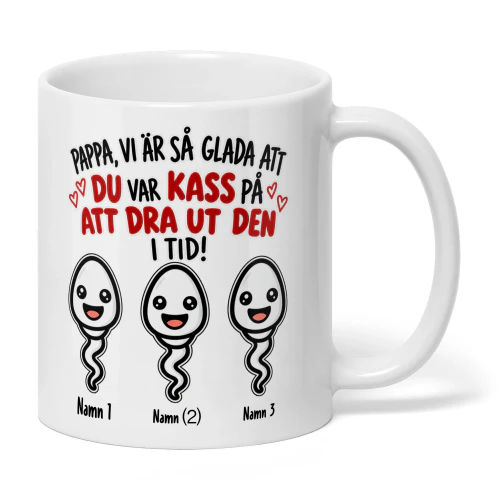 Pappa Mugg – 3 Barn
