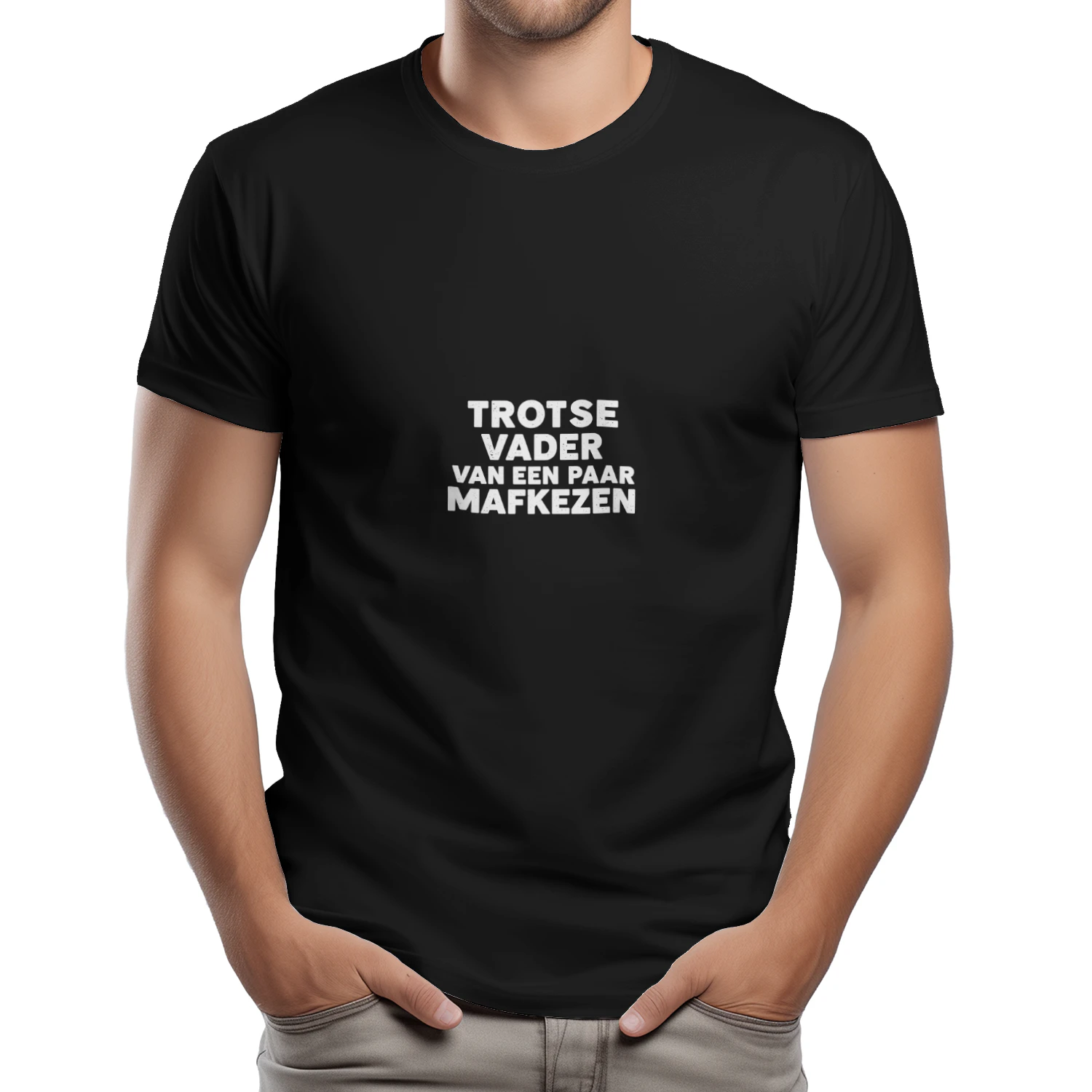 Unisex T-shirt- TROTS VADER VAN EEN PAAR MAFKEZEN