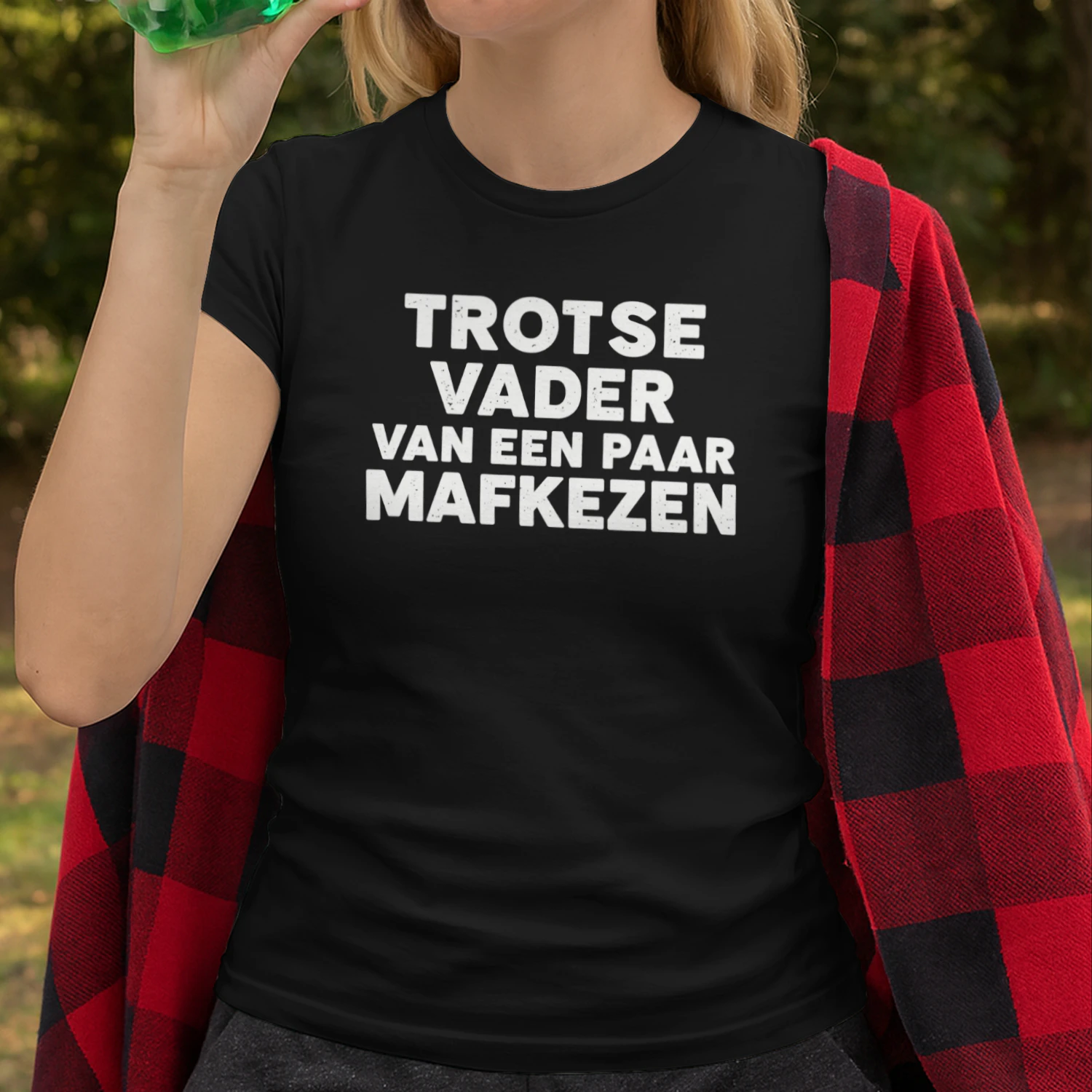 Unisex T-shirt- TROTS VADER VAN EEN PAAR MAFKEZEN (1)