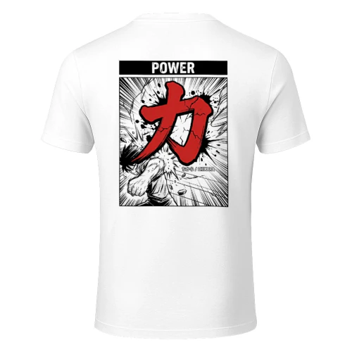 Power Kanji Anime Shirt | Manga Japanese Streetwear Tee