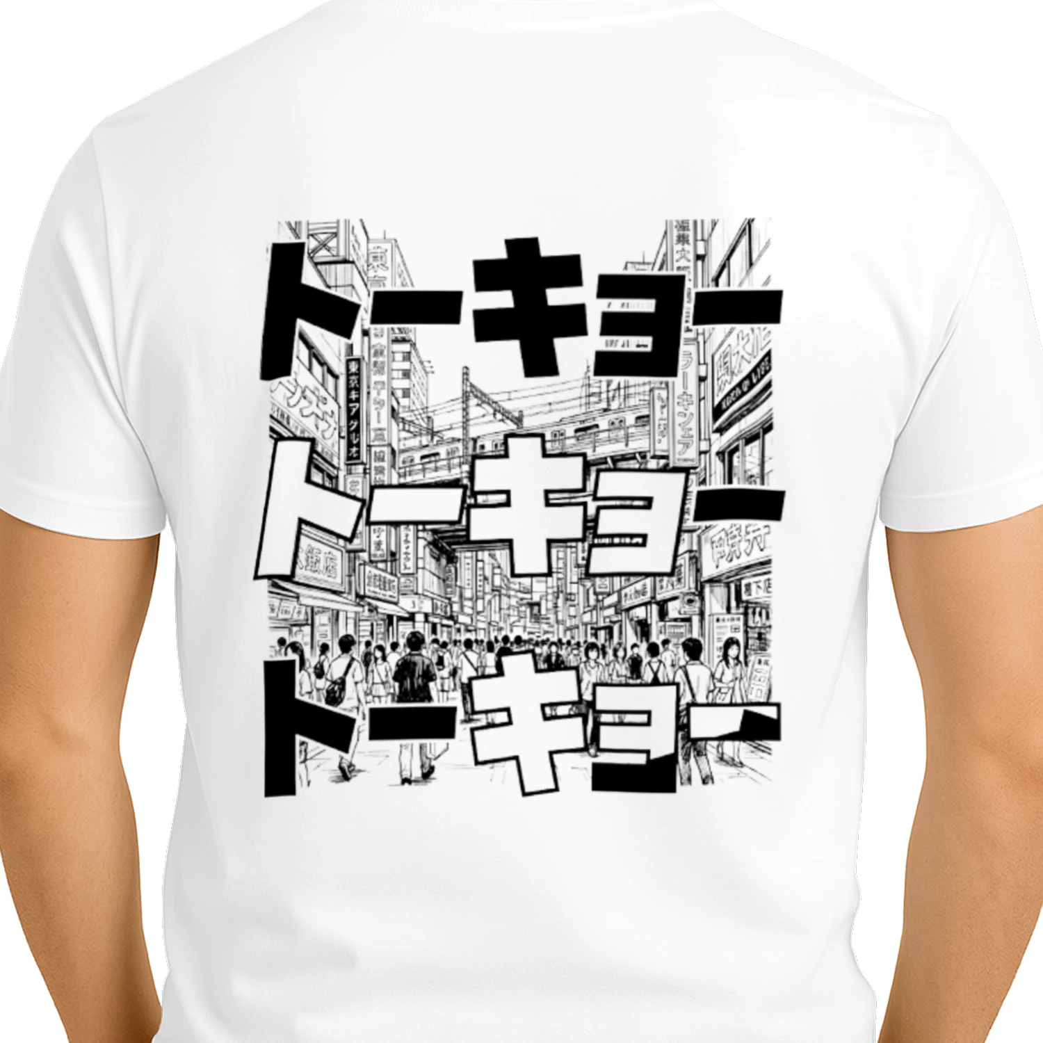 TOKYO Manga Streetwear T-Shirt | Japanese Anime City Graphic Tee