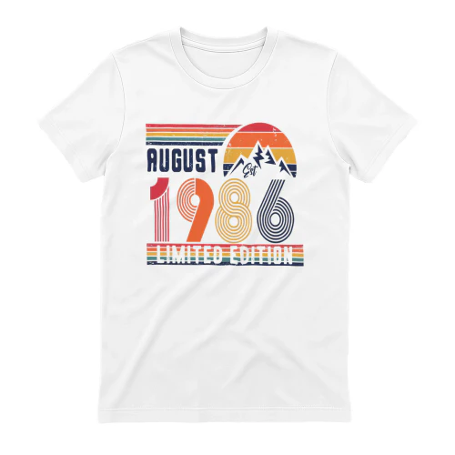 August 1986 - 40th Birthday Shirt