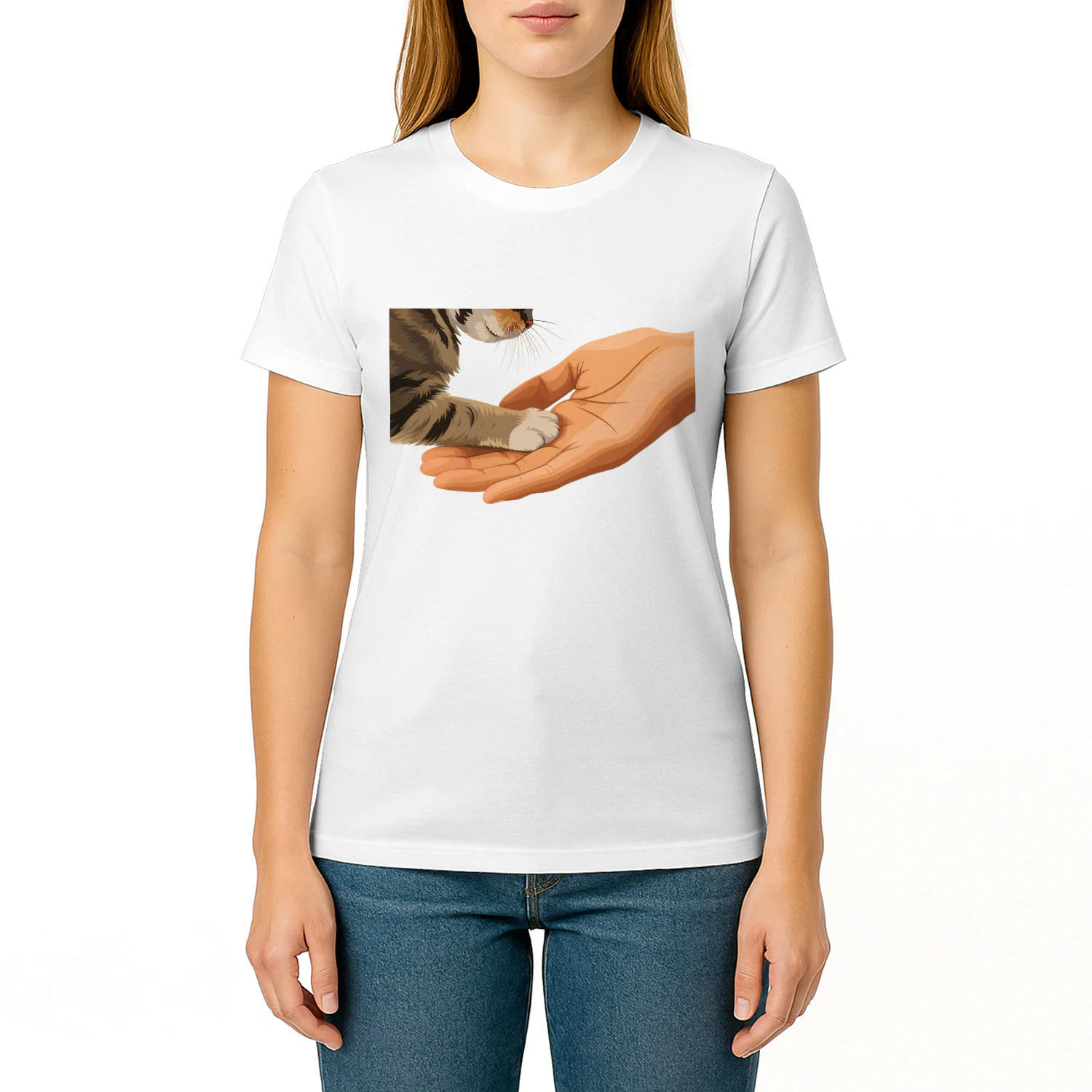 Sacred Bond – Cat & Human