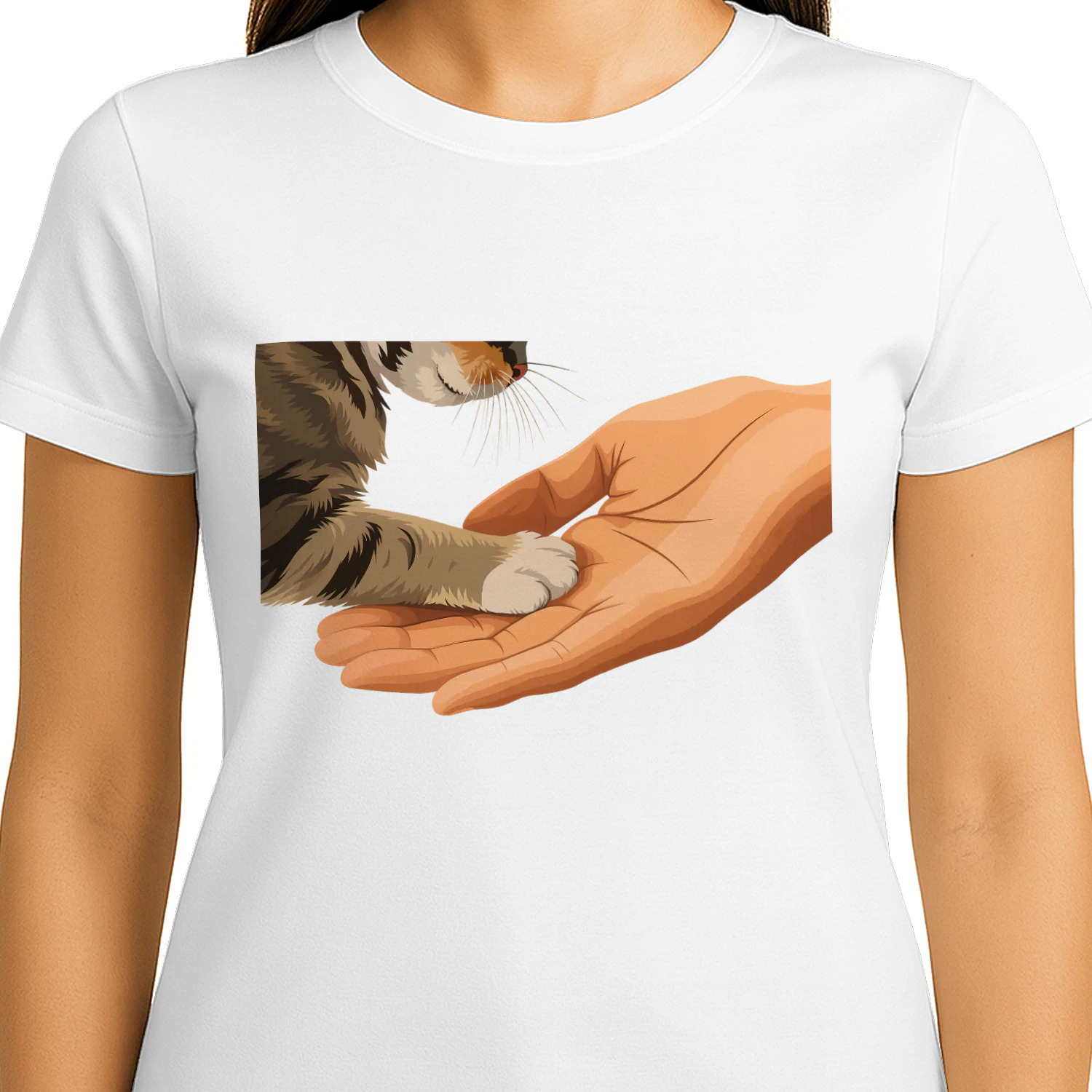 Sacred Bond – Cat & Human