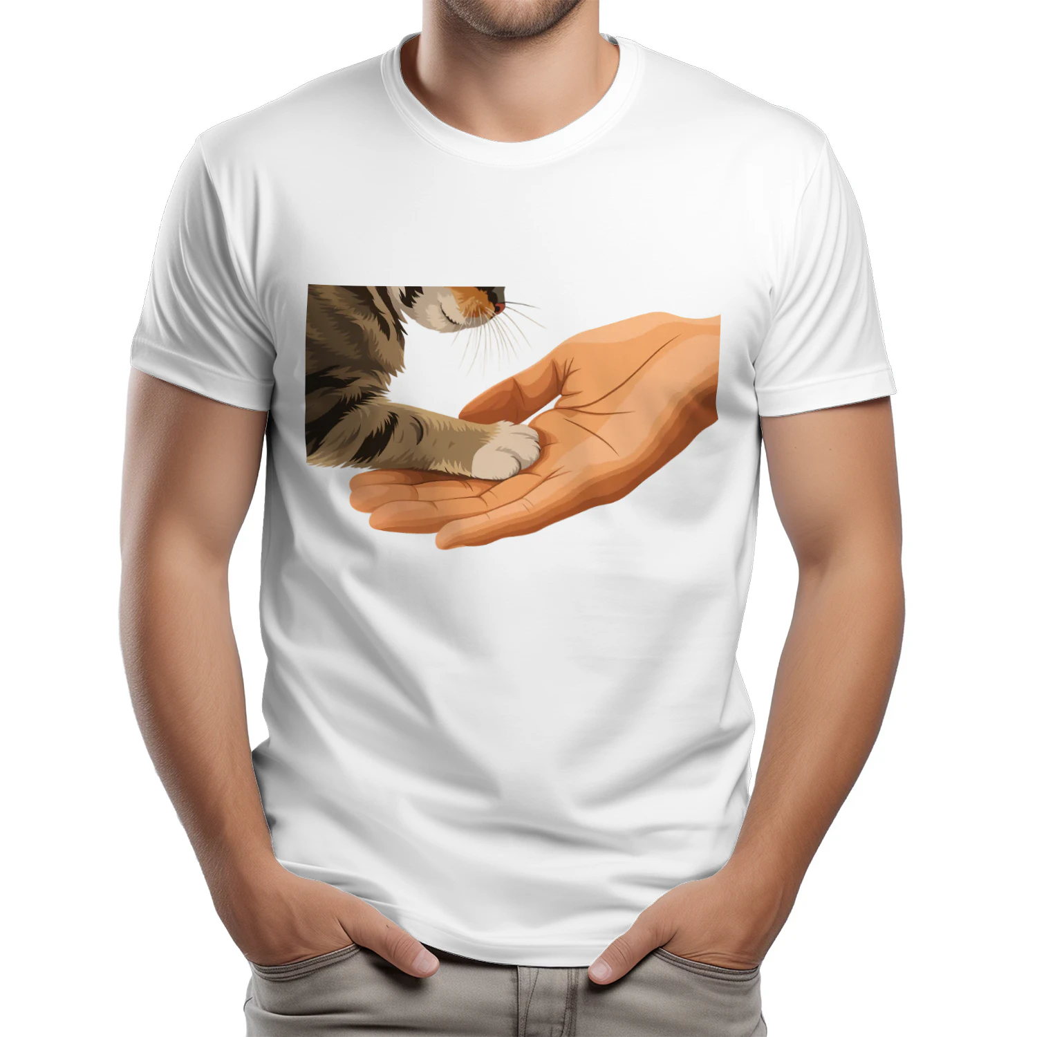 Sacred Bond – Cat & Human