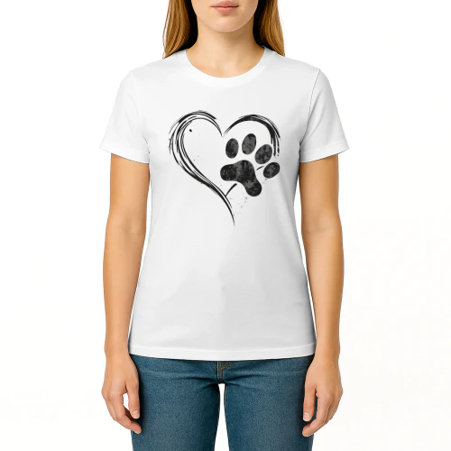 Paw Heartbeat Tee