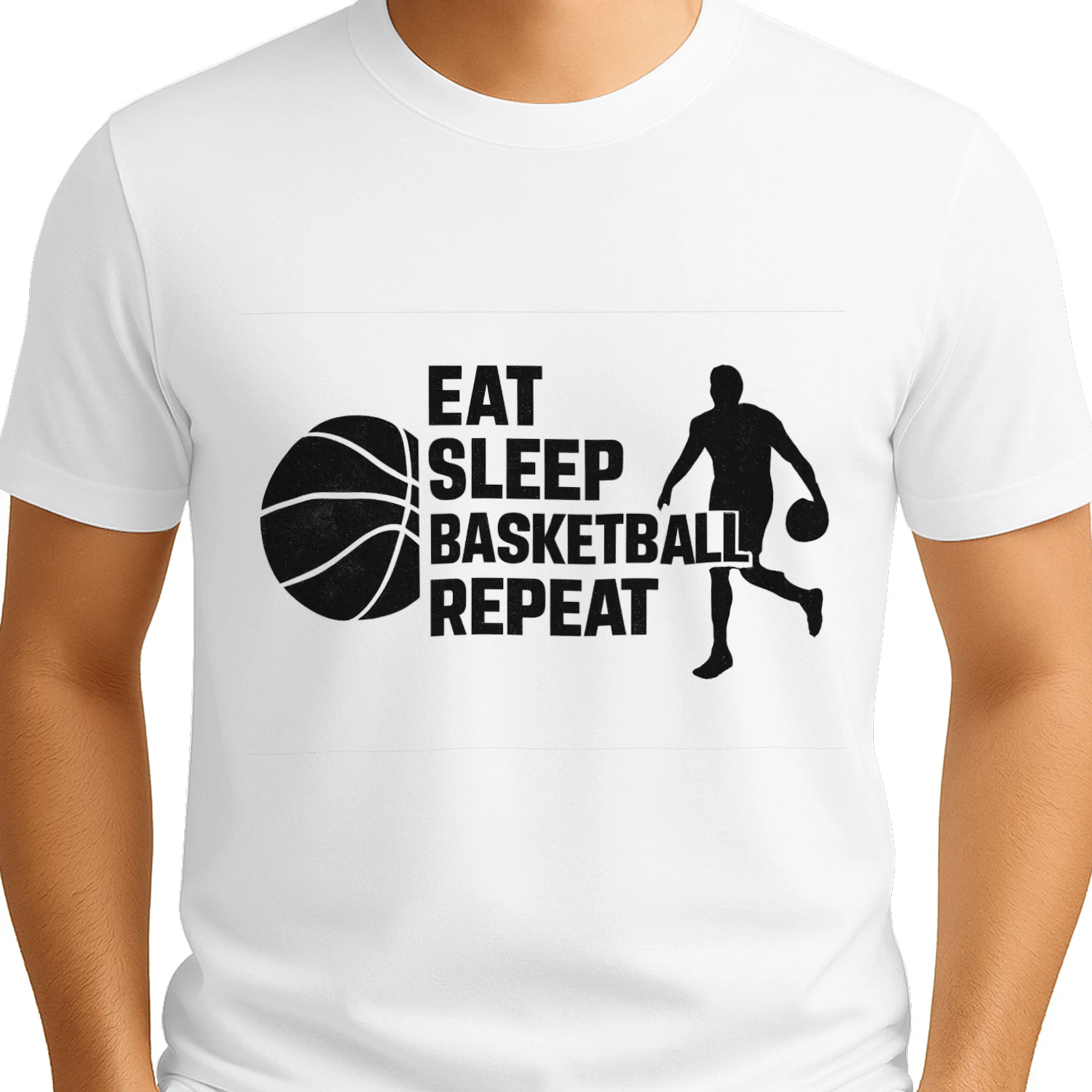 Eat Sleep Basketball Repeat
