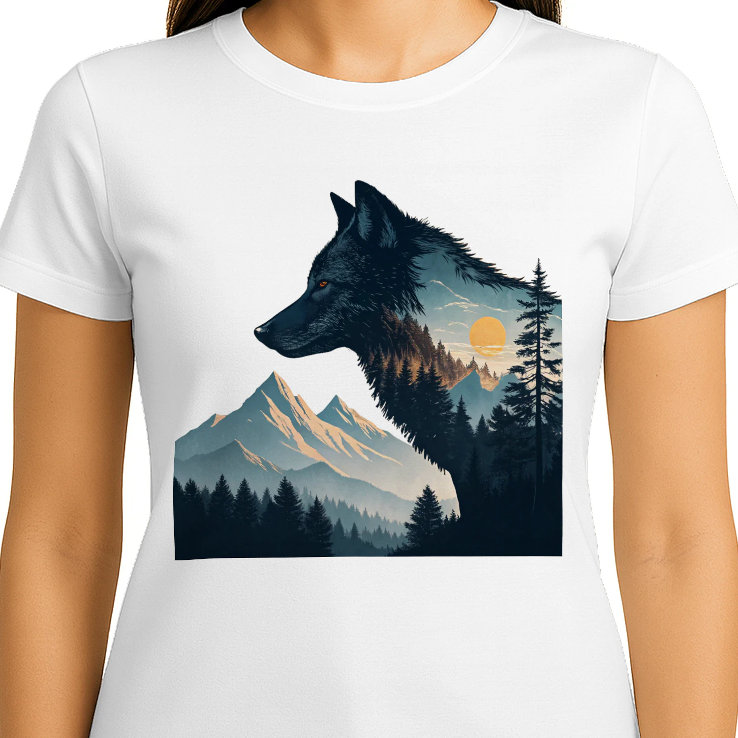 “Spirit of the Wild” Wolf T-Shirt