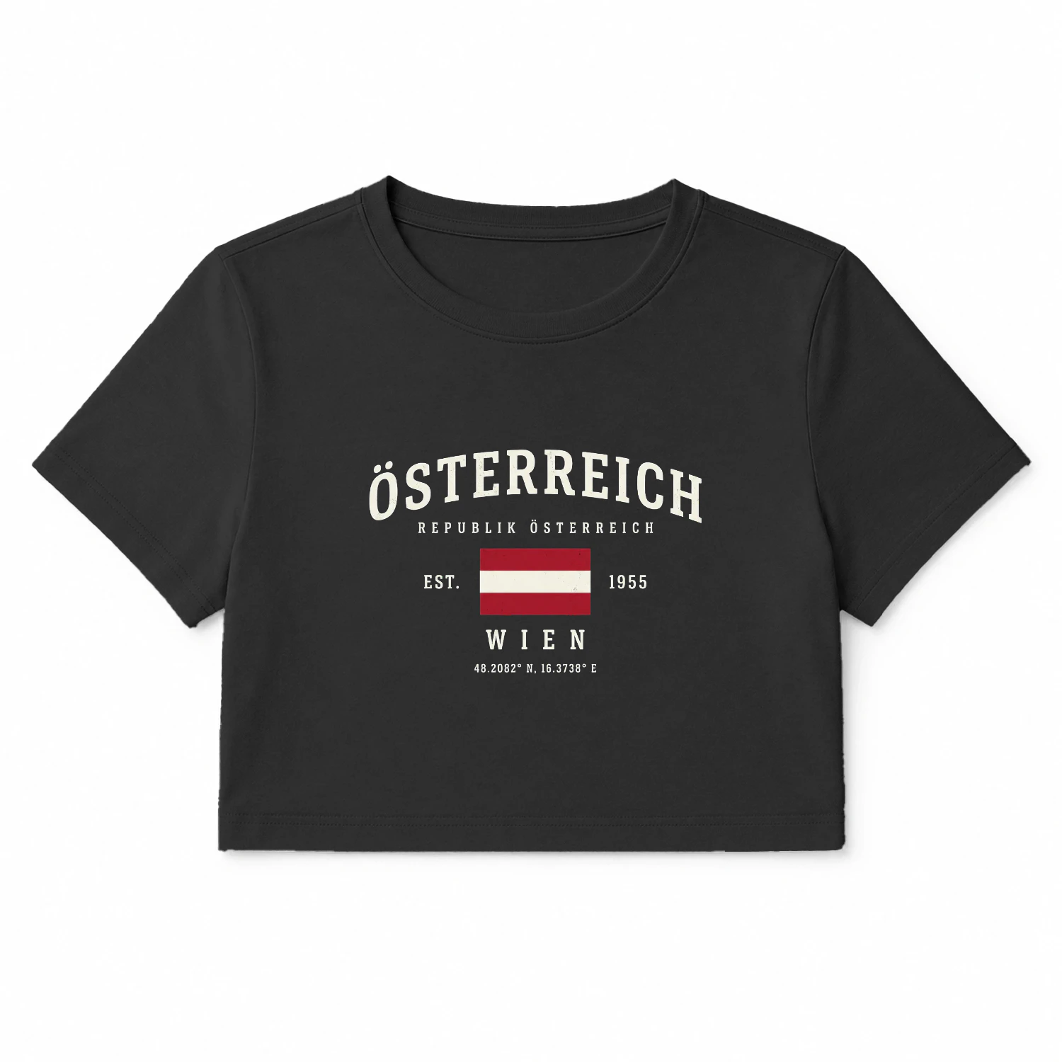 Österreich Unisex T-Shirt, Österreich Flagge T-Shirt, Vintage Wien Grafik-Shirt, Österreich Pride Streetwear, Oversized Europa Land T-Shirt