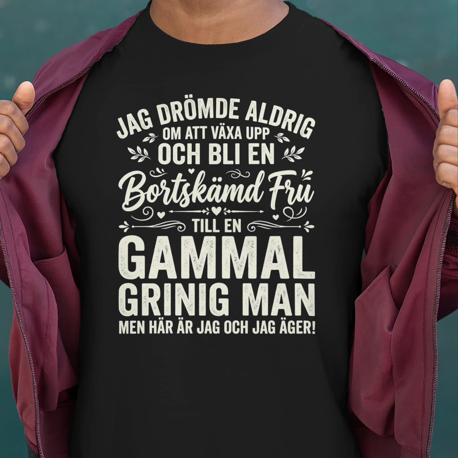 JAG DRÖMDE ALDRIG OM ATT VÄXA UPP OCH BLI EN BORTSKÄMD FRU! - Begränsad Upplaga