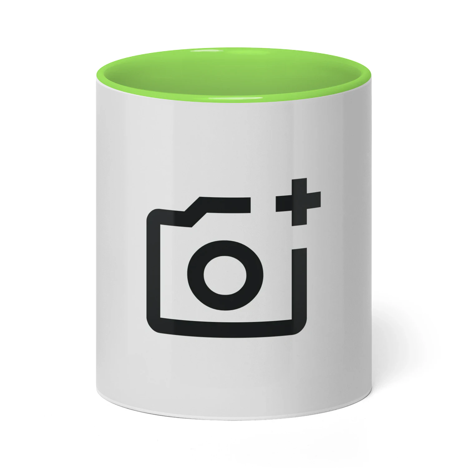 Edge-to-Edge Two-tone Ceramic Mug 11oz