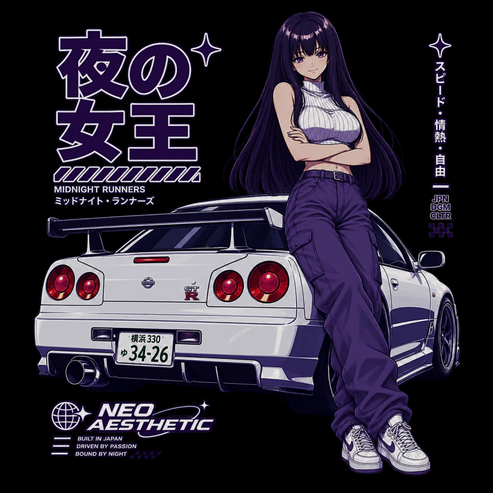 Violet Night Runner