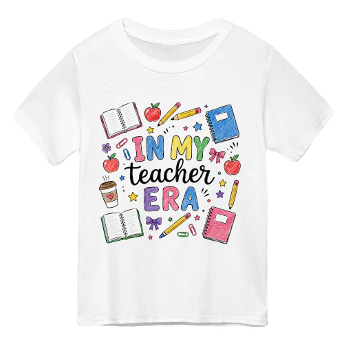 In My Teacher Era T-Shirt, Funny Teacher Shirt